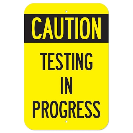 Signmission 7 in Height, Heavy Gauge Aluminum, 7" x 10", A-1218-25551 A-1218-25551